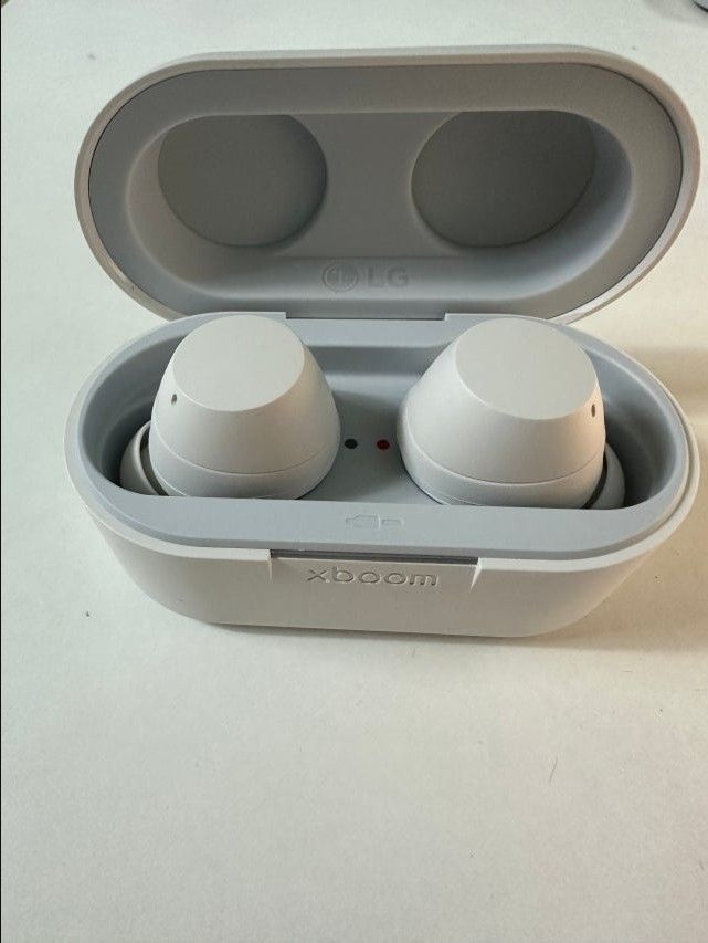 LG 엑스붐 버즈 플러스 xboom Buds plus 블루투스 이어폰 / 화이트