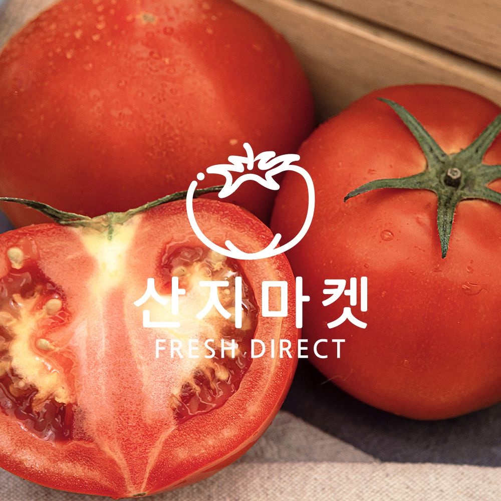 [산지마켓 협력사][오늘출발] [산지마켓] 완숙토마토 3kg 5kg 쥬스용 못난이