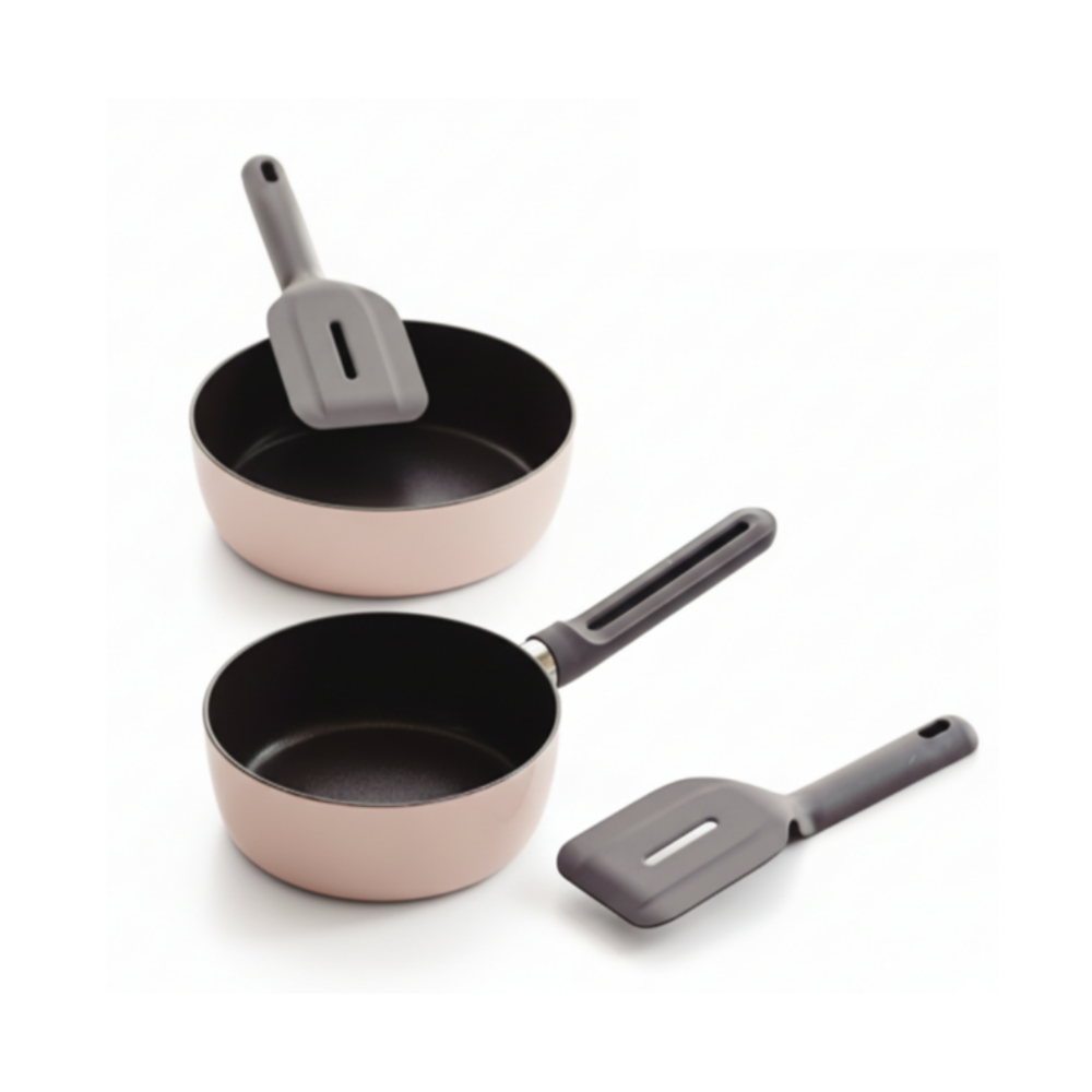 닥터하우스 네오 소테팬 로즈핑크 20cm+24cm 2set