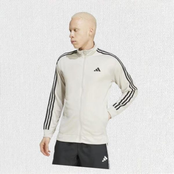 아디다스 남성 클라이마쿨 기술이로 시원하고 끈적임 없는 에센셜 3S 트레이닝 트랙탑JD0165 704104