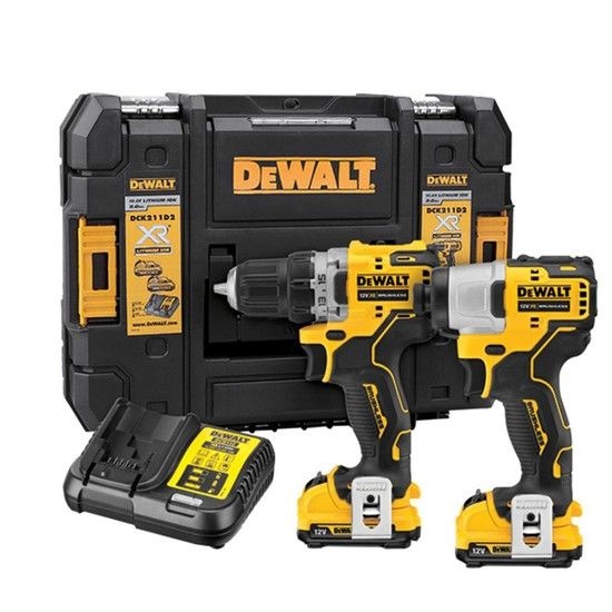 디월트 충전 콤보세트 10.8V/2.0Ah DCK2110D2T 5104541 =12V MAX