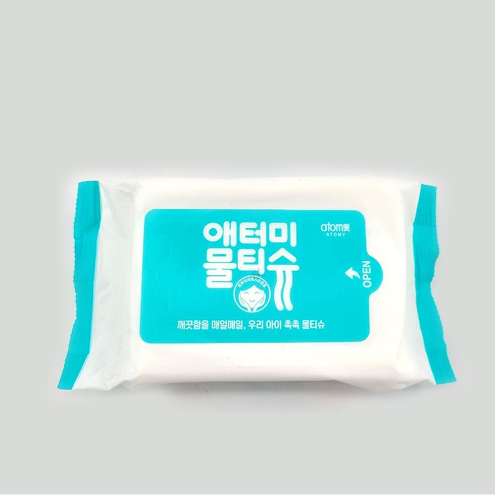 애터미 휴대용 물티슈 20매 6팩 /미니물티슈