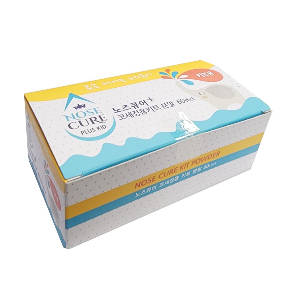 [오늘출발] 노즈큐어 플러스 키즈 코세척 분말 60포 어린이용 코세정