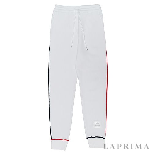 [THOM BROWNE] 톰브라운 여성 콘트라스트 트리밍 트랙팬츠 FJQ063A08000-100