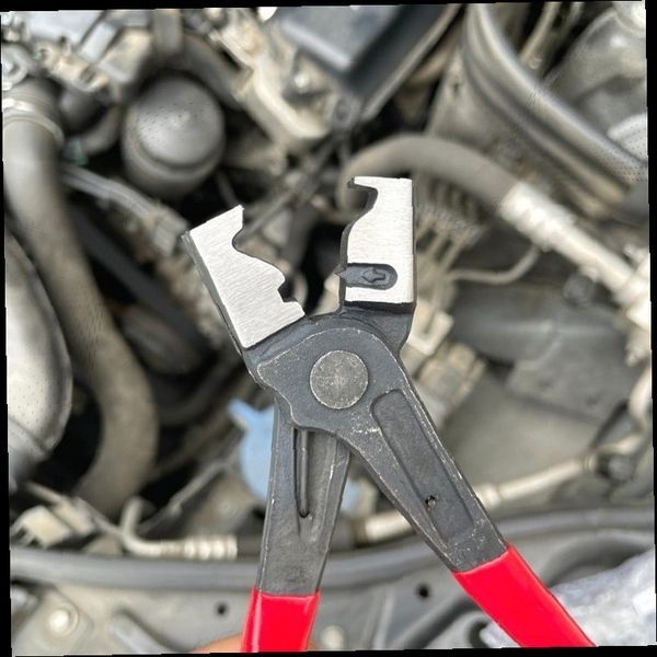 자동차 연료호스 분리 플라이어 오일라인 클램프 제거 정비 공구 차량 수리