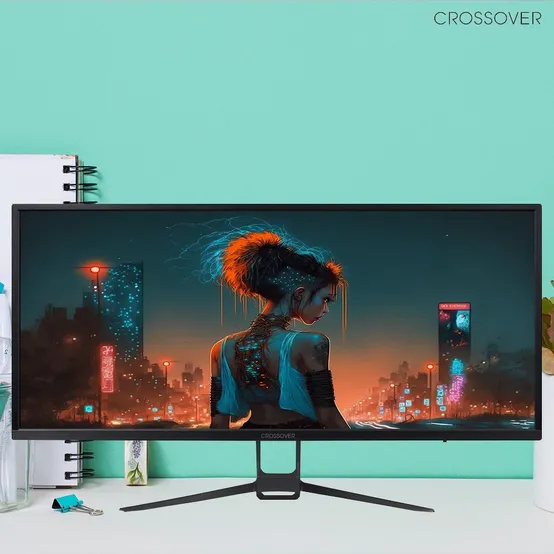 크로스오버 34UC90 WQHD 100Hz HDR PIP&PBP 86CM 게이밍 모니터 무결점
