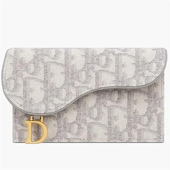 MUST IT_디올 SADDLE 플랩 컴팩트 카드 지갑 S5692CTZQ_M932