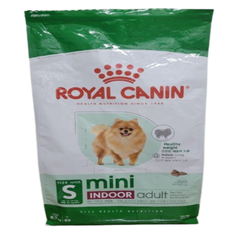 로얄캐닌 미니 인도어 어덜트 8.7kg 건식사료