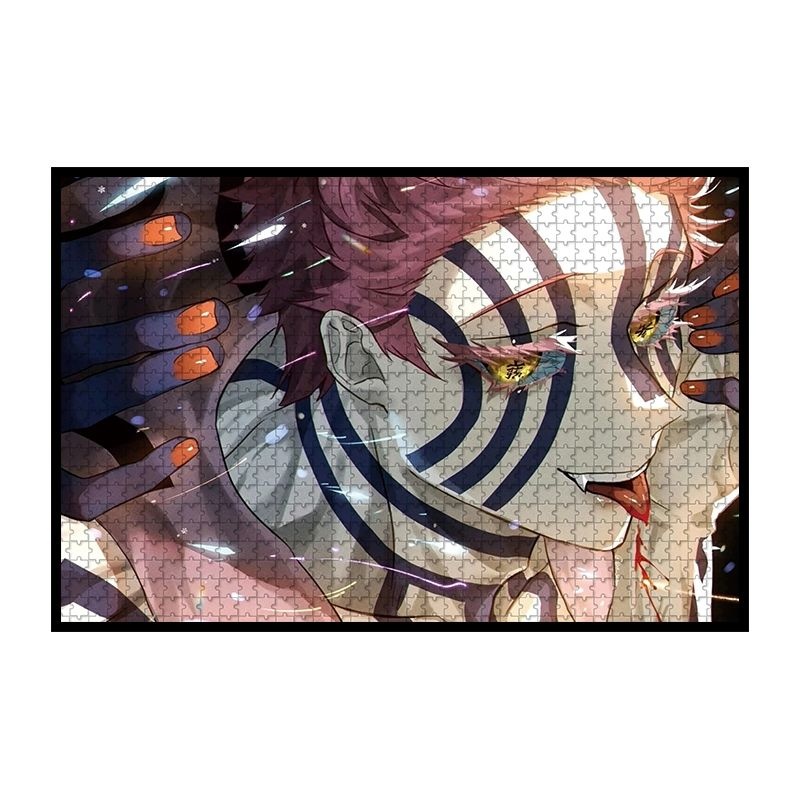 [해외] 귀멸의 칼날 퍼즐  500 아카자 탄지로 귀칼게임