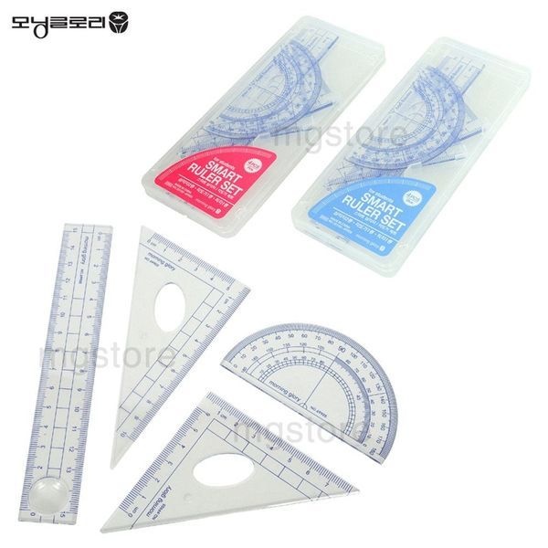 [알티피아][하프클럽]삼각자 세트 스마트 각도기 랜덤1개