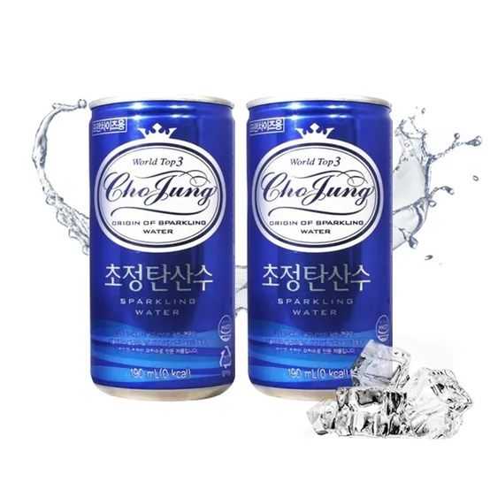 초정탄산수 190ml X 30캔 