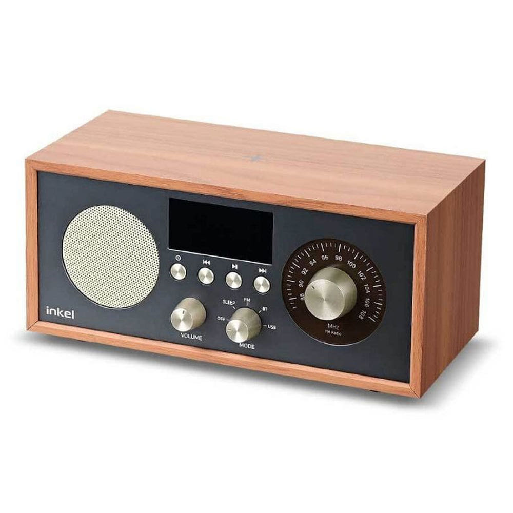 [INKEL 인켈] 시그널 Signal 무선충전 FM USB 블루투스스피커 시계알람