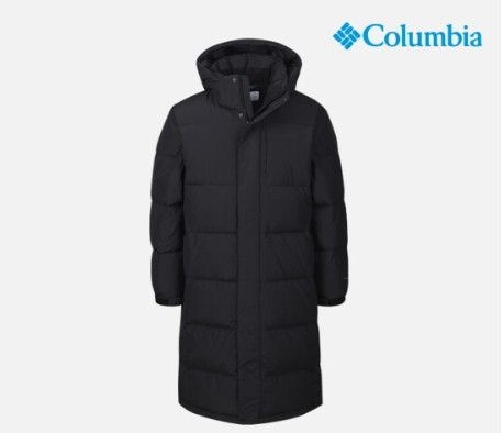 [롯데백화점] 컬럼비아 YMP366헌터스파이어2 구스 하이브리드 롱다운 010 LE1218991137