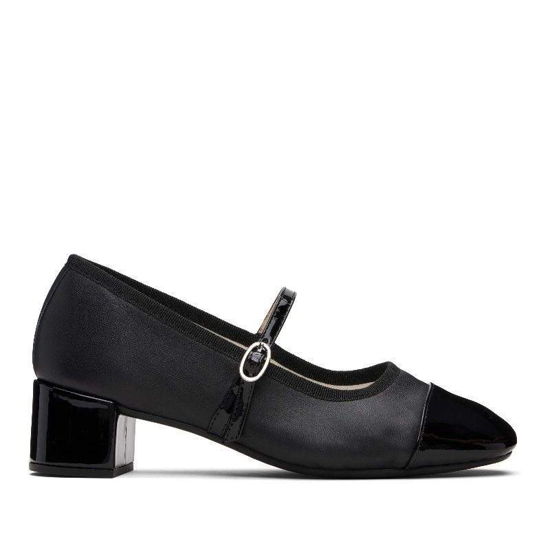 REPETTO 레페토 블랙 조지아나 45 메리제인 힐 251296F122035