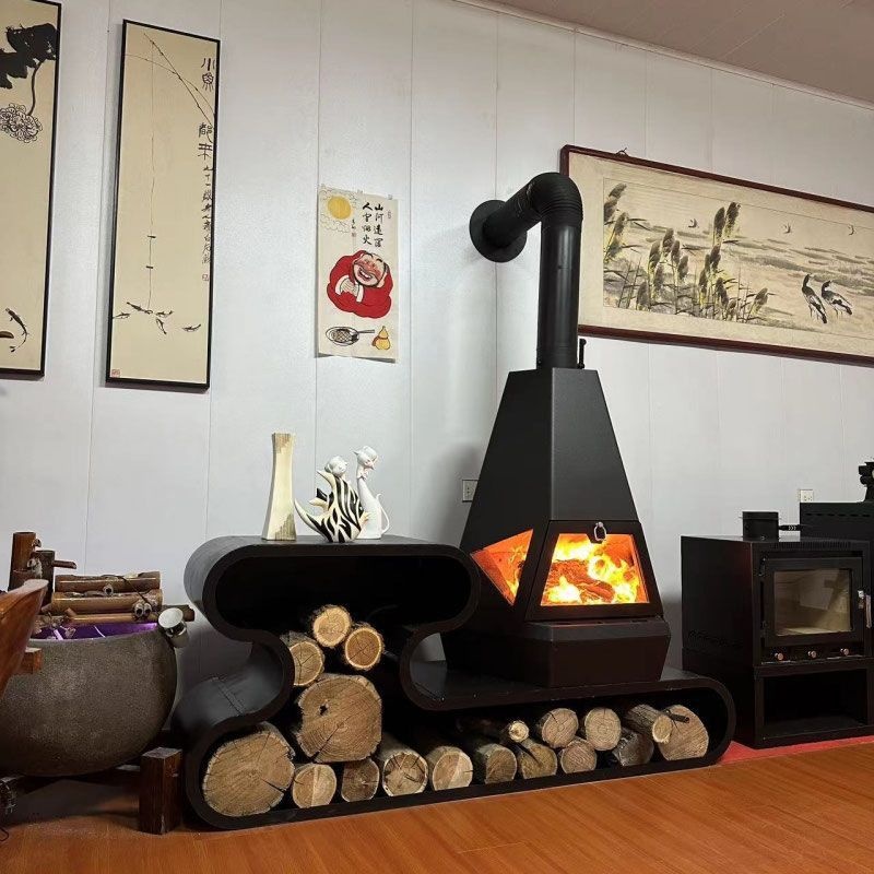 [해외] 전기벽난로 난방포함 딤플렉스 원격 캠핑용 벽난로온풍기 리모컨 장식 감성 북유럽 패치카 온풍기능 벽난로