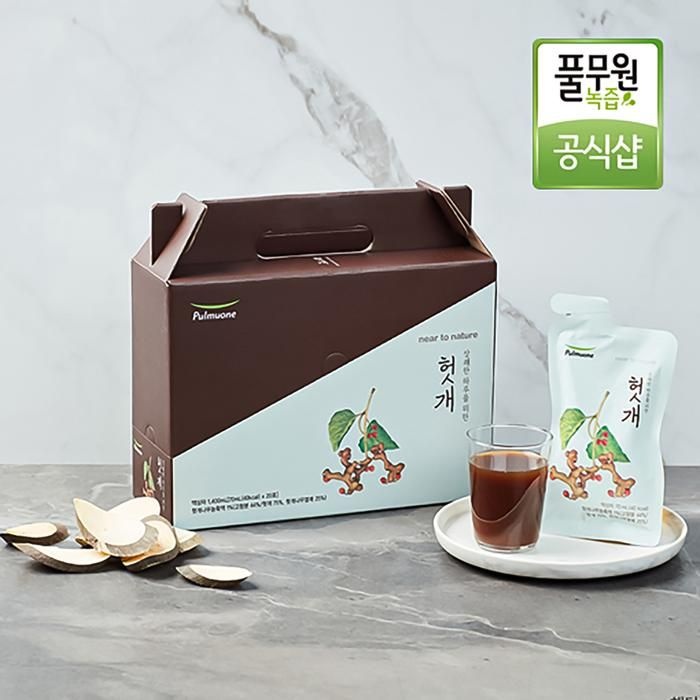 [풀무원녹즙] 헛개 건강즙 70ml x 20포 x 6박스 WY