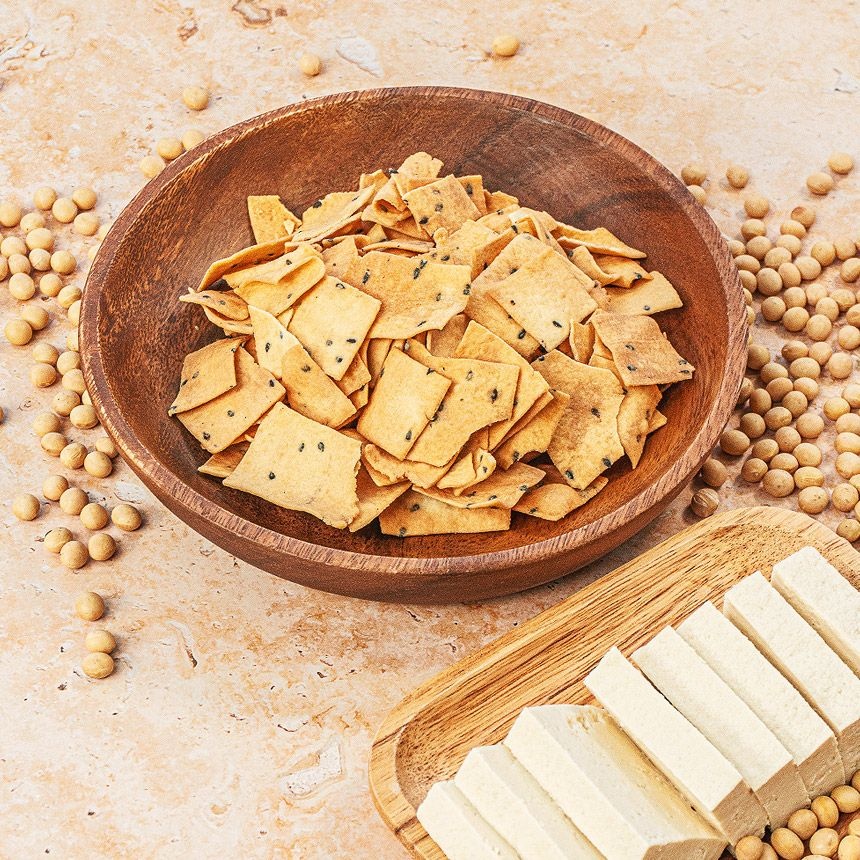 [온누리상품 상생페이백] [농사지음] 이장님과자점 우리콩 참두부과자 50g × 10입