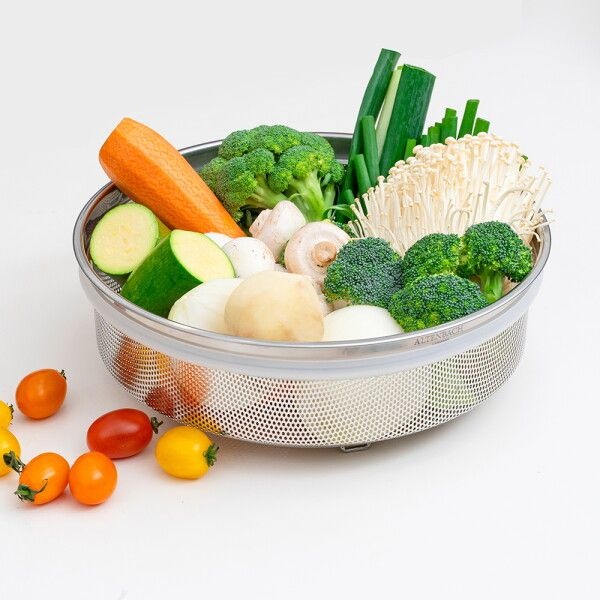 [알텐바흐] 스텐 찜기 채반 멀티 하이브리드 스티머 28cm