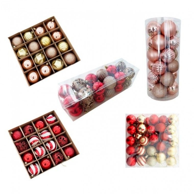 (주)가승컴퍼니 오너먼트 16P/24P/50P 믹스 트리볼 세트 모음전 트리 4종 크리스마스 장식볼