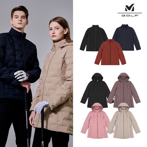 골프 와펜 퀼팅구스다운 남녀 7컬러 택1 792890