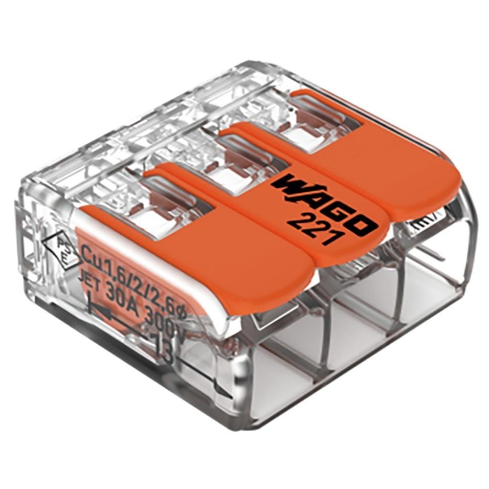 와고 전선 커넥터 콘넥타 221-613 단선 연선 낱개판매 연결부속