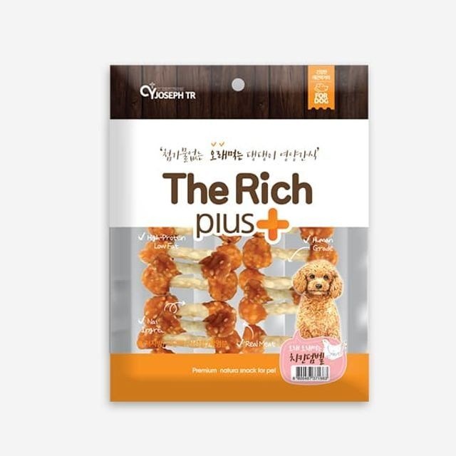 더리치플러스 치킨덤벨 300g x 5개 대포장 고구마