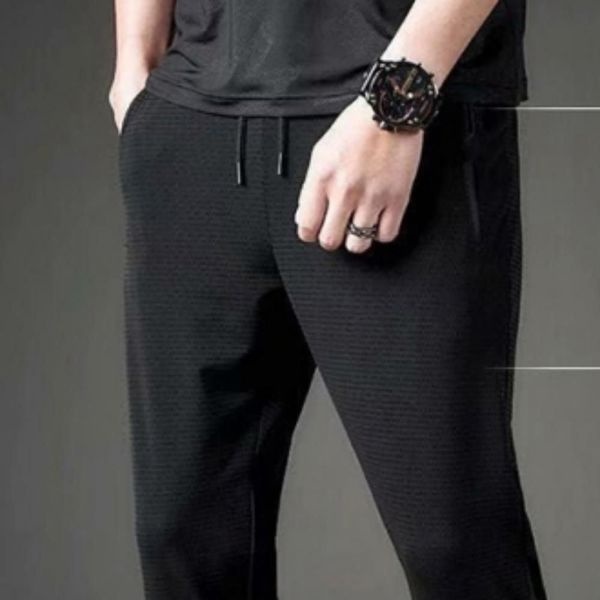 [하프클럽]모노무드 남자 여름 아이스 조거팬츠 남성 밴딩 트레이닝 긴 바