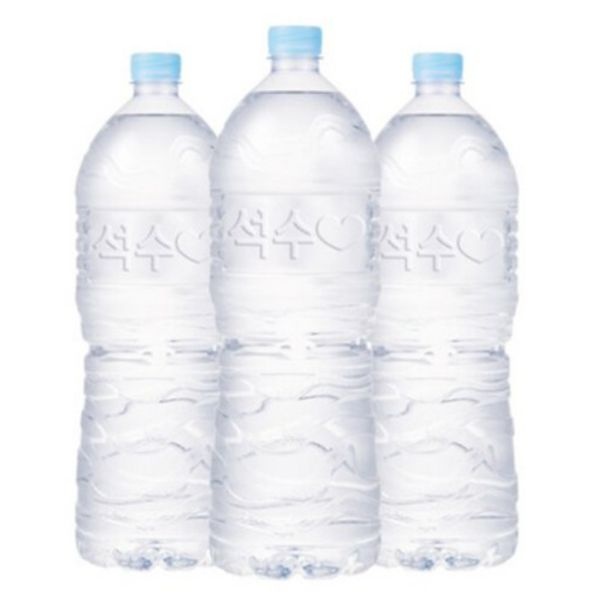 [온누리상품 상생페이백] [석수] 하이트진로석수_무라벨_생수 2Lx6병