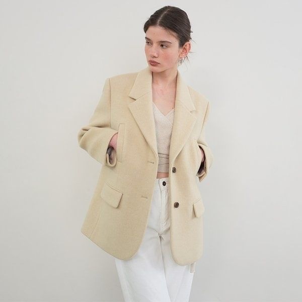 온앤온 12월16일 출고 클래식 울 캐시미어 자켓 NEW5XJA22_9F 779021