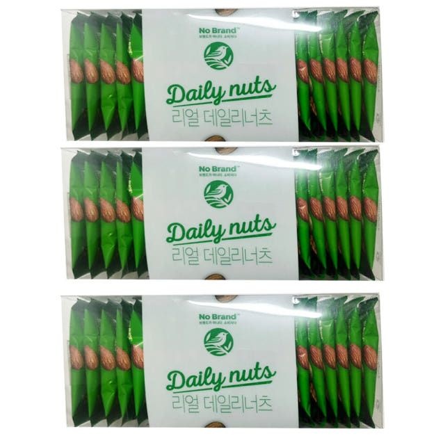 노브랜드 리얼 데일리 너츠 하루견과 400g 3개