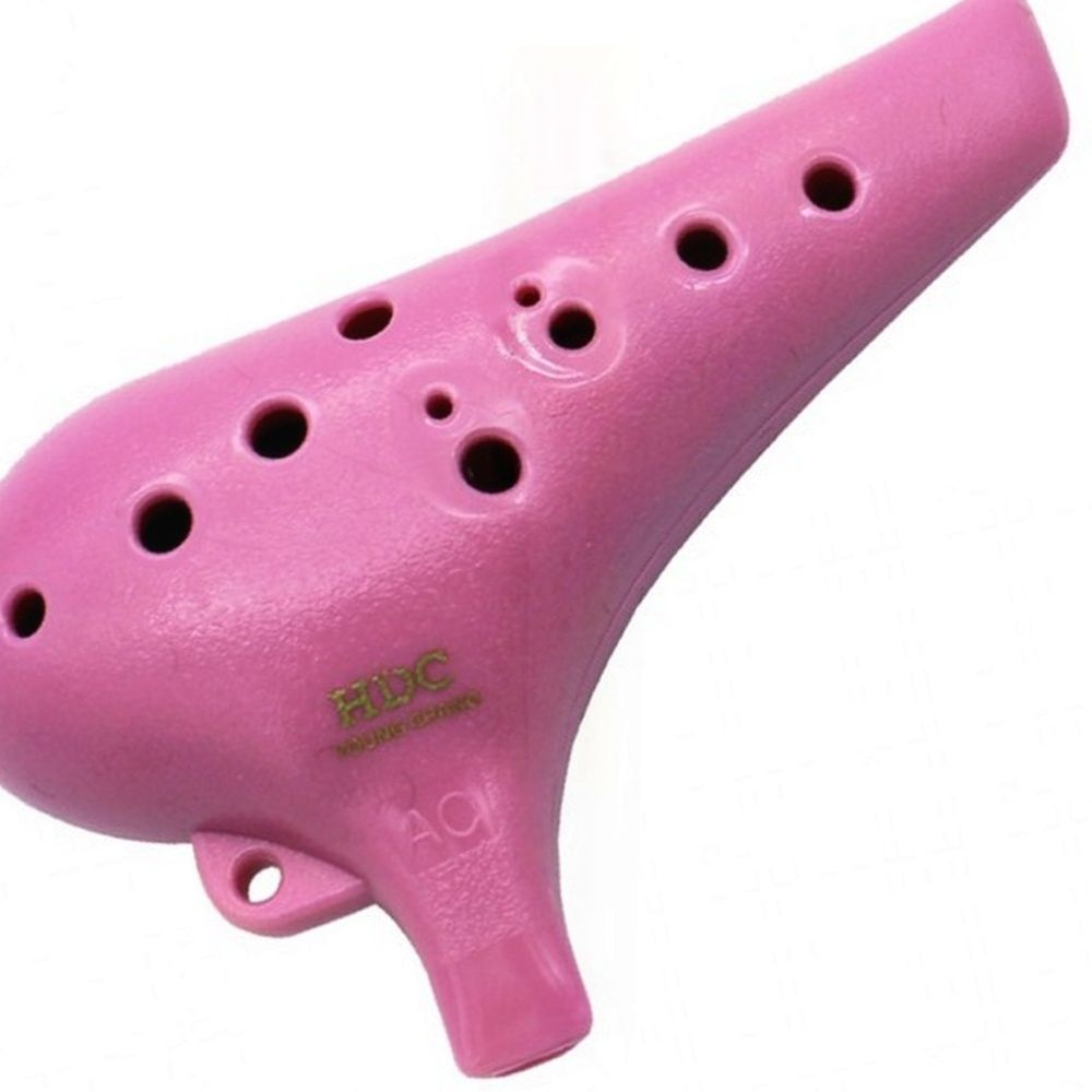 앨토 오카리나 학생용 핑크 악기 배우기 초보자용