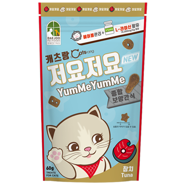 캐츠랑 저요저요 60g 참치 고양이간식