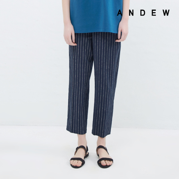 유니 린넨혼방 2WAY 스트라이프 스트링팬츠(O202PT010P)908420