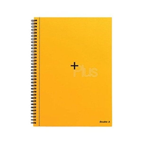 더블에이 플러스 좌철노트 A5 옐로우 절취 스프링/8-WC9A512