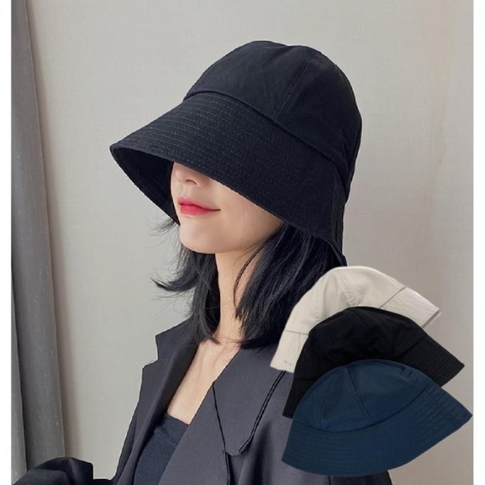 사계절 세탁 편리 면 남녀공용 벙거지 모자 썬캡대체템 여성패션소품