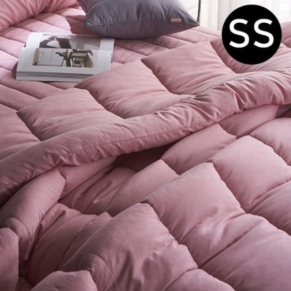 해피니 내추럴 비비드 차렵이불 슈퍼싱글 SS (핑크) 263531