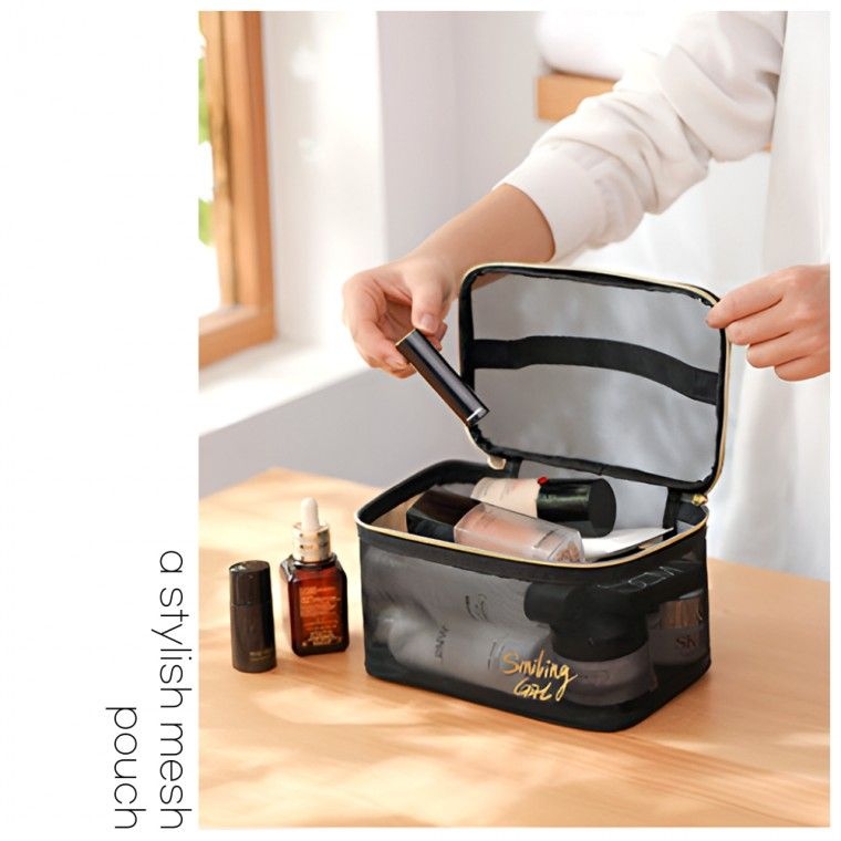 ㈜태성커머스 협력업체 캐리어 여행용 5종세트 메쉬 파우치 품 짐싸기 세트 정리백 꿀템J7