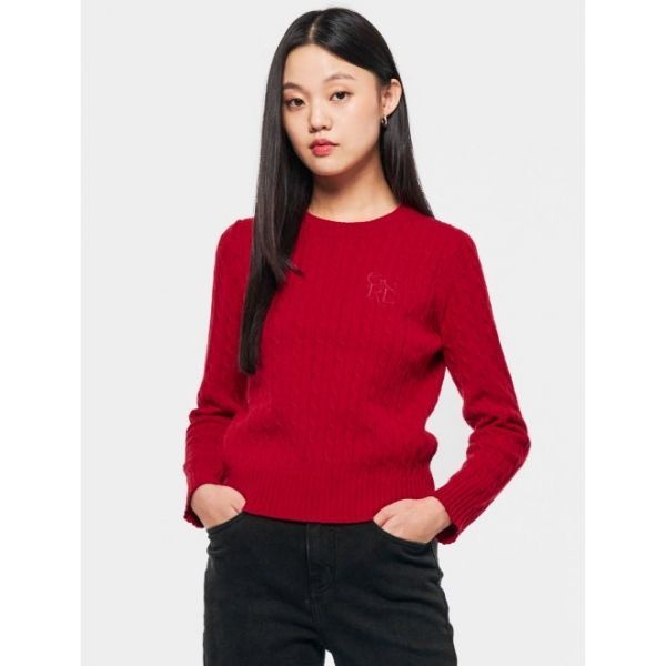 <브랜드정품> 제너럴아이디어 GENERALIDEA GNRL 케이블 풀오버 [RED] WBC3L05502 252686