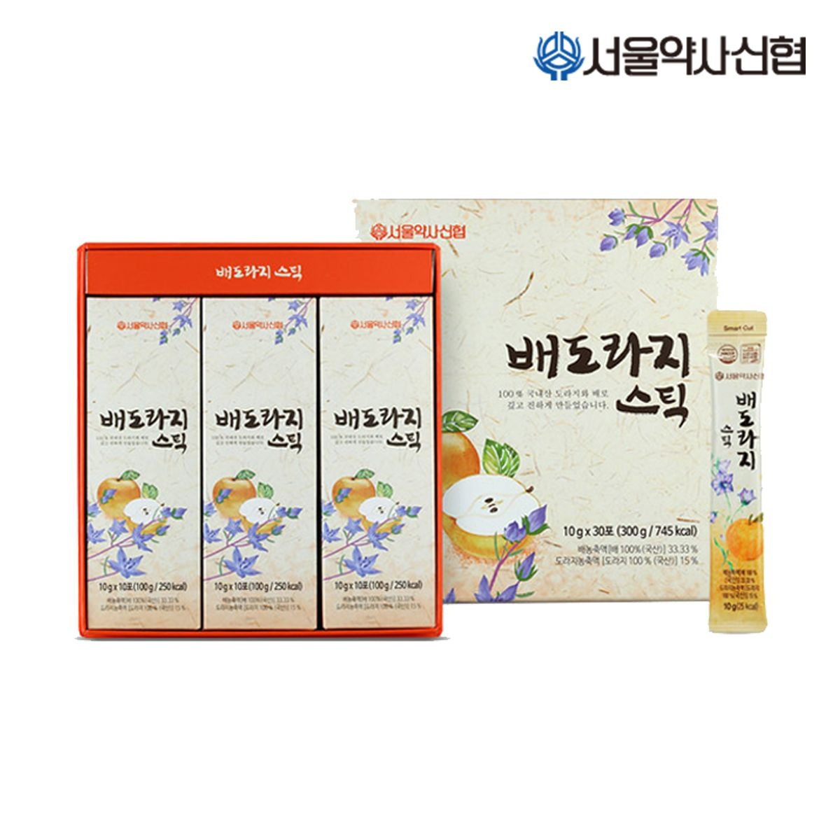 서울약사신협 배도라지 스틱 10g 30포 (+쇼핑백포함)