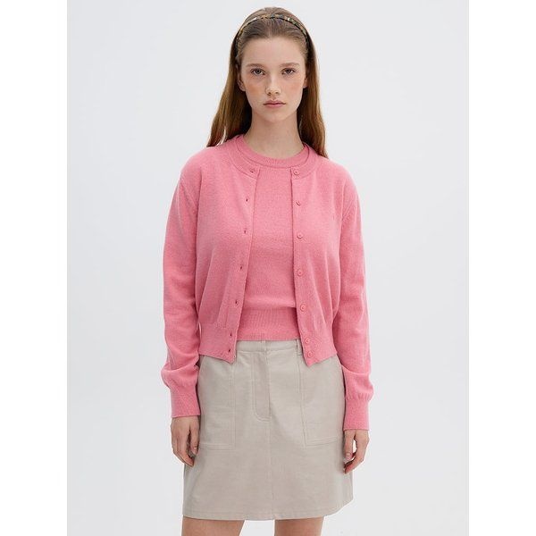 올리브데올리브 자수 포인트 울혼방 니트 가디건 OK4WD960 731658