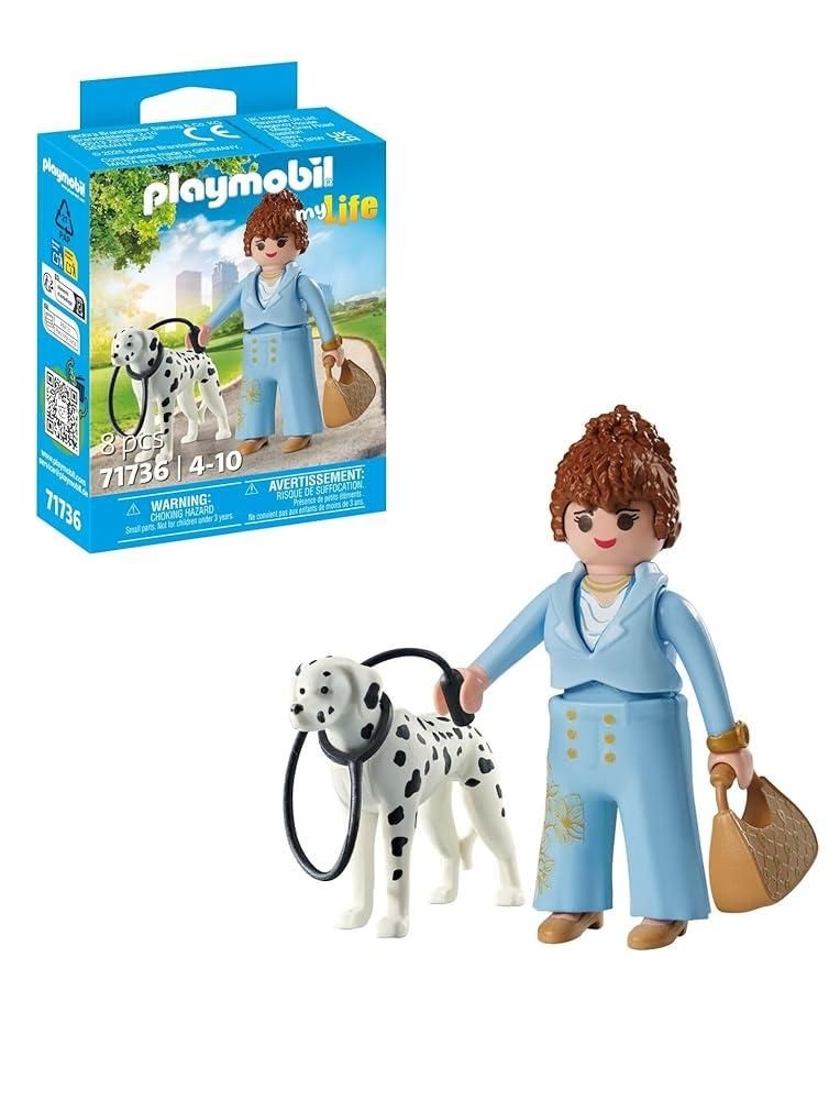 플레이모빌 [해외] PLAYMOBIL 71736 Femme d'affaire avec Son Dalmatien