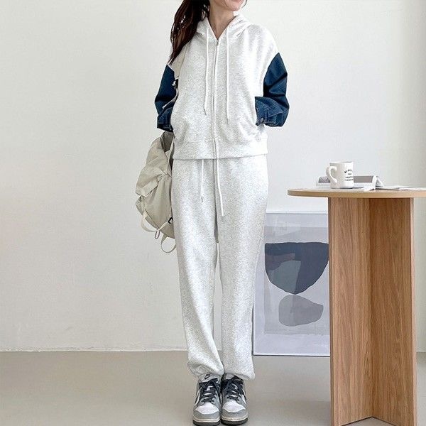 에이치스타일 H스타일SET키키세트 가을 여성 긴팔 트레이닝복세트 츄리닝셋트 상하셋업 바지셋트 간절기 653428