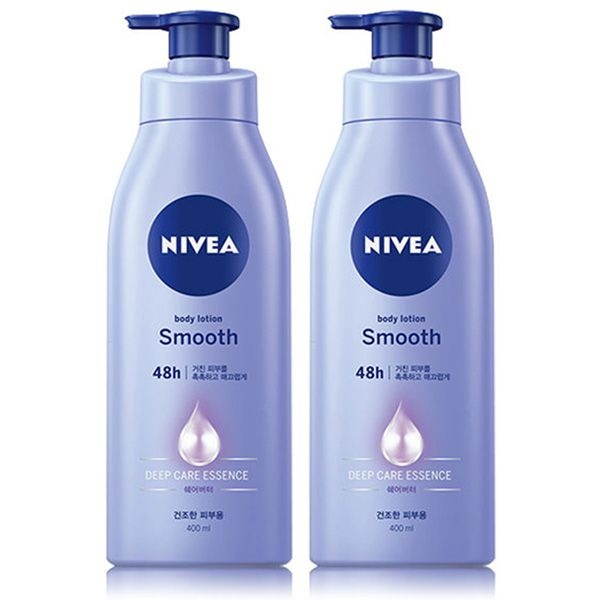 [오늘출발] 니베아 스무드 바디로션 400ml x2개