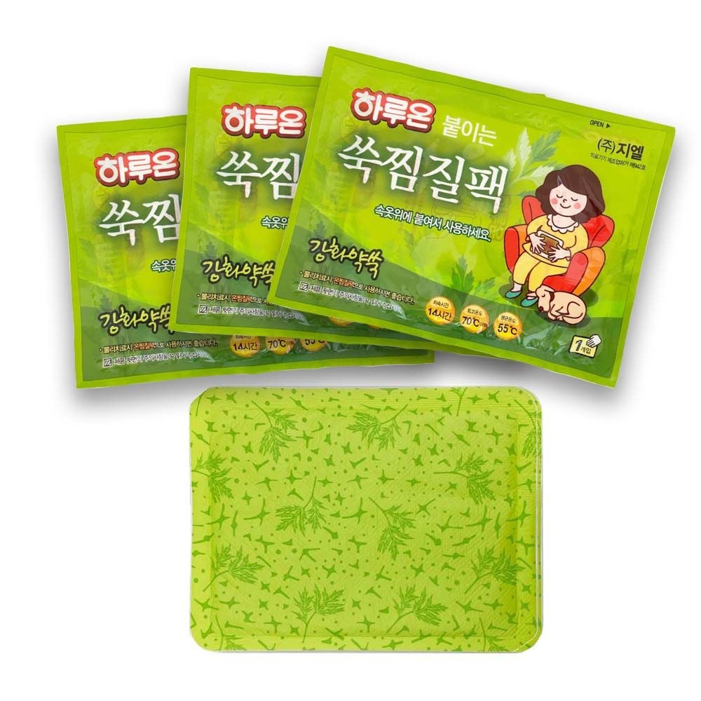 하루온 붙이는 쑥찜질팩 붙이는핫팩 30개