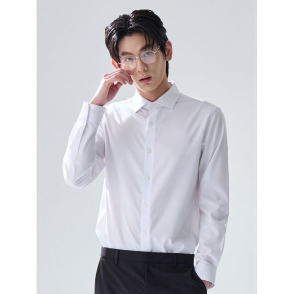 &lt;매장정품&gt; 탑텐 TOPTEN 남성 논 아이론 스트레치 스마트 셔츠 MSG5WD1003 160276