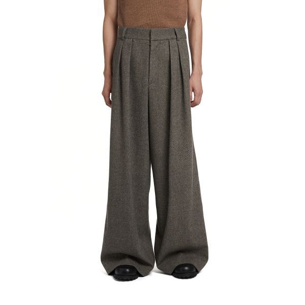 TRUNK PROJECT Pleated Trousers Grey