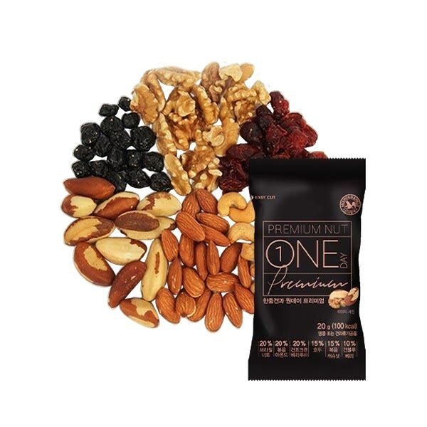 맛있는가 산과들에 원데이프리미엄 100봉 프리미엄 한줌견과