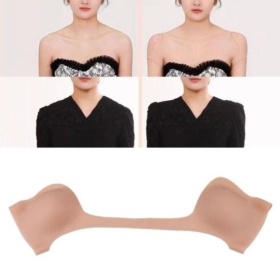 남성 남녀 어좁이 여성 숄더 라인 보정 실리콘 체형 근육패드 어깨뽕 실리콘패드 어깨패드