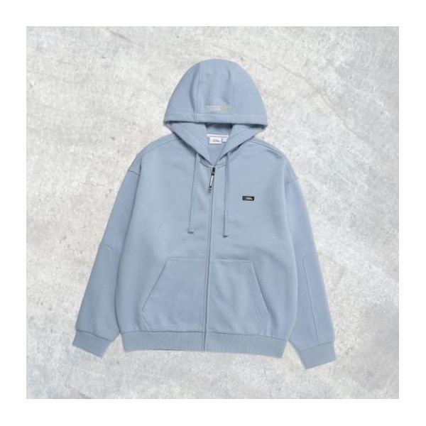 내셔널지오그래픽 NATIONALGEOGRAPHIC N233UFT901 컴포터블 오버핏 트레이닝 후드 집업 STORM BLUE N233UFT901416 154890