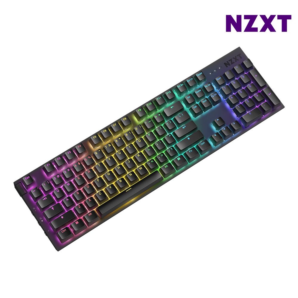 NZXT FUNCTION 2 FULL 블랙 게이밍키보드 기계식키보드 유선 펑션